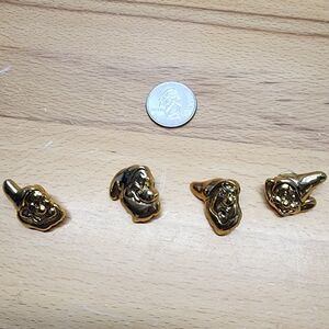 Disney Snow White Dwarf Pins Lot Of 4